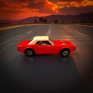 ORIGINAL Matchbox Superfast Dodge Challenger No 1 Red Lesney Made in England